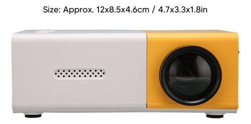 Mini Proyector, Proyector Portátil Hd 1080p, Proyector De Pe