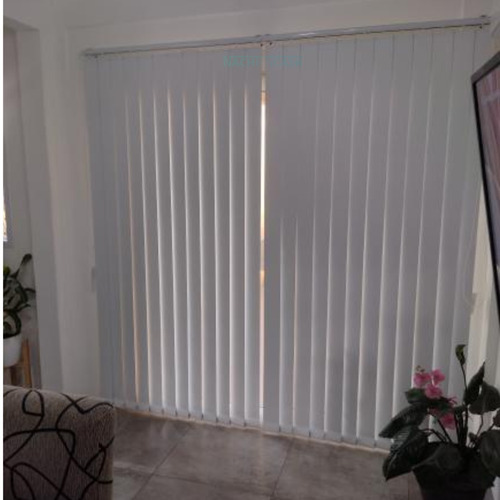 Cortina Bandas Verticales Pack 2 De 105x210 P/ Ventanal 2x2