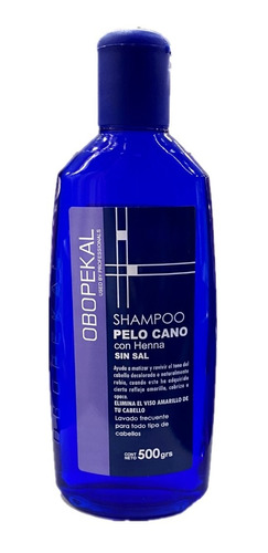 Shampoo Azul Sin Sal 500ml Obopekal