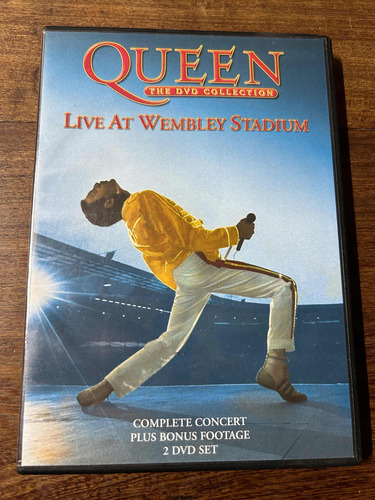 Dvd Queen Live At Wembley Stadium