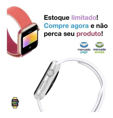 Imagem 2 de 7 de Pulseira Ibands Aço Magnético Milanese Loop Para Apple Watch