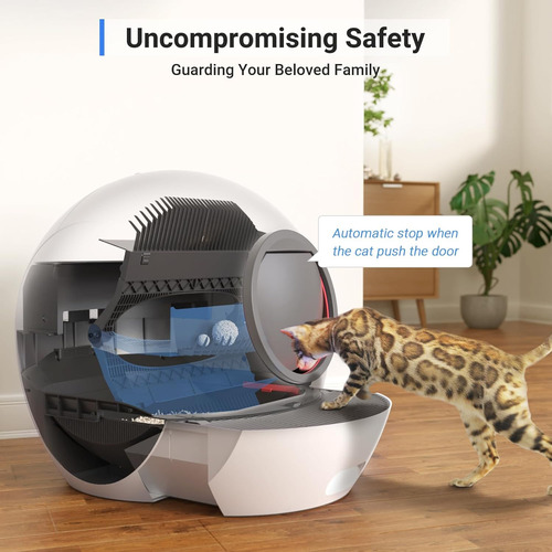 Arenero Con Limpieza Automática Para Gatos Premium