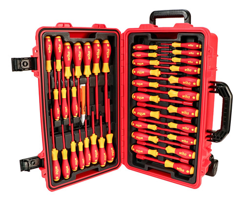 Set De Herramientas Aisladas Wiha, 80 Piezas Con Estuche