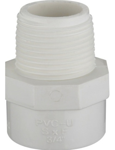 Adaptador Para Cementar Pvc Macho 1.5puLG 1pz