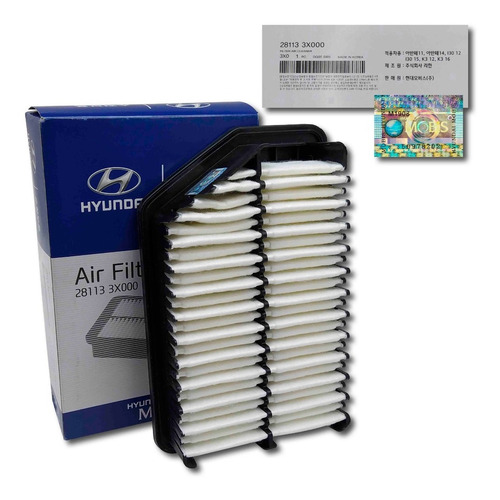Imagen 1 de 10 de Filtro Aire Motor New Sportage Sl 2011 2012 2013 Original