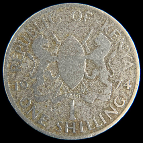 Kenia, Shilling, 1974. F