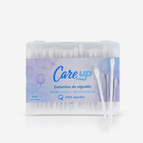 Cotonitos Care Up Pack De 200 X 6u 