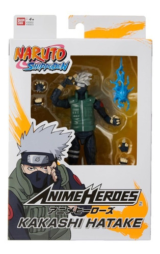 Anime Heroes Naruto Shippuden Figura Kakashi Hatake