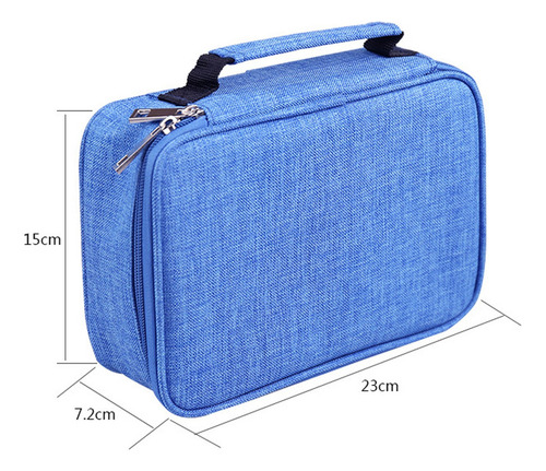 X Bolsa De Almacenamiento De Lápices Portátil De 72