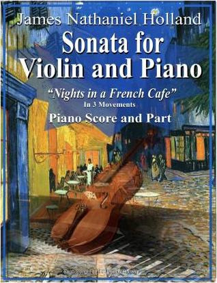 Libro Sonata For Violin And Piano - James Nathaniel Holland