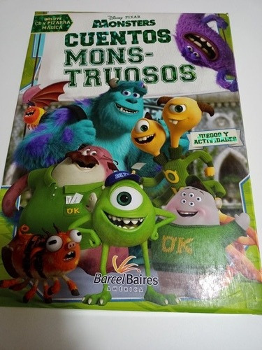 Cuentos Monstruos Disney Juegos Y Actividades 8 Tomos 1 C/d