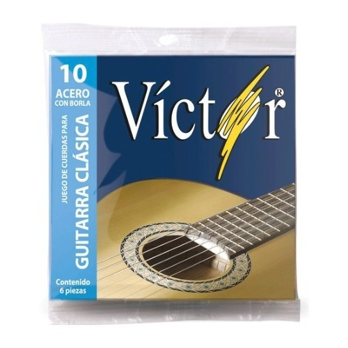 Vcgs-10encordadura Victor Para Guitarra, Acero Estañado