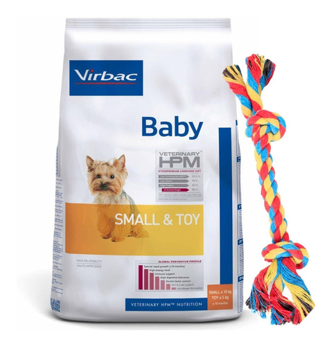 Virbac Hpm Baby Raza Pequeña 1. 5 Kg Con Regalo