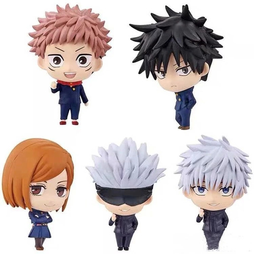 Set De 5 Figuras  Anime Jujutsu Kaisen 