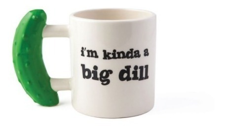 Taza Ceramica Big Dill Bigmouth Inc 709ml