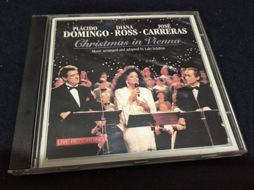 Placido Domingo Diana Ross José Carrera Cd