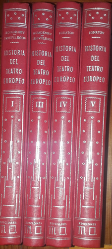 Historia Del Teatro Europeo Desde La Edad Media...1, 3, 4, 5