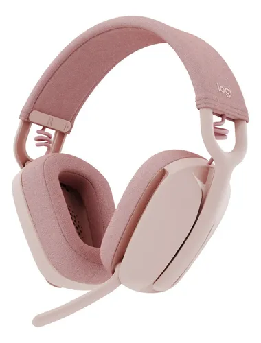 Headset Sem Fio Logitech Zone Vibe 100 - Rosa