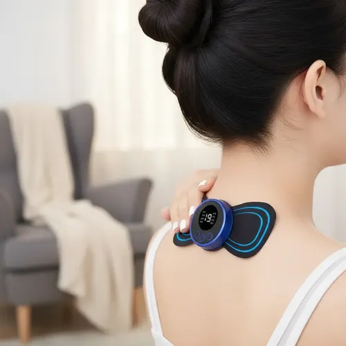 Mini Masajeador Eléctrico Portátil Cuello Cuerpo