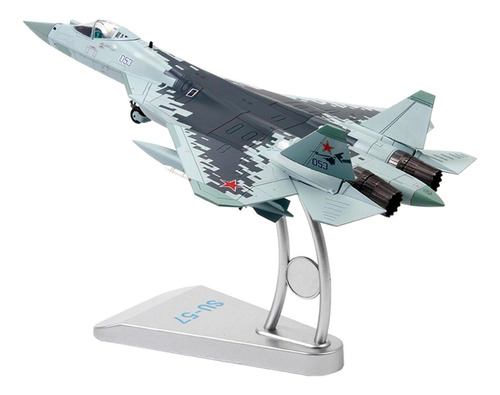 Avión De Combate Su57 T50 A Escala 1:72, Modelo Aolly Con