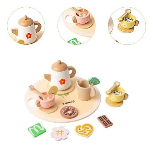 Juego De Té Para Para Niños Pequeños, Accesorios Estrella
