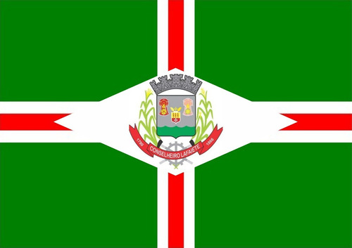 Bandeira Cidade Conselheiro Lafaiete 1x1,45m