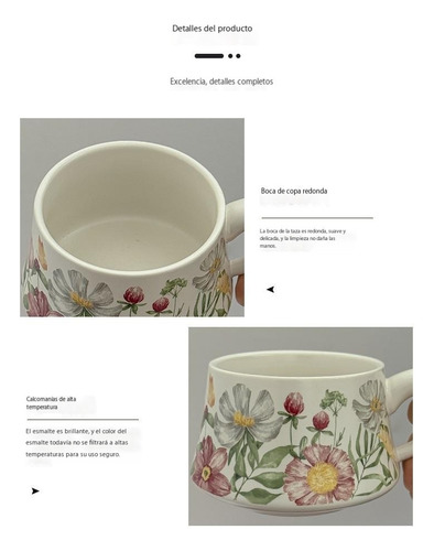 Juego De Taza, Platillo Y Tetera De Café De Lujo.