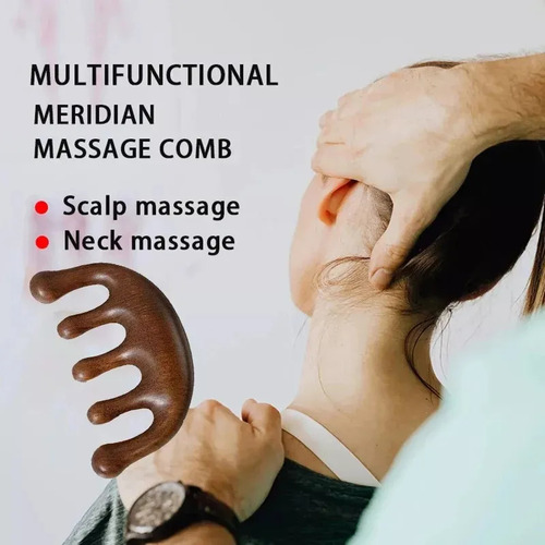 -- Nuevo Peine De Masaje For Cuero Cabelludo Meridian