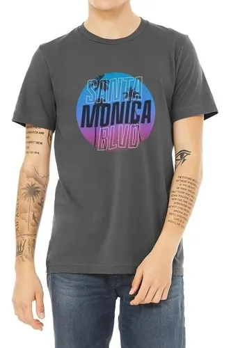 Remeras Estampadas En El Acto Manga Corta Hombre Santa Fe