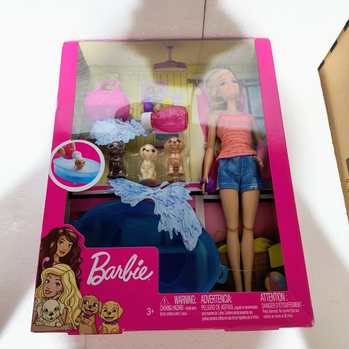 Barbie Cuidado Cachorros (Usado)