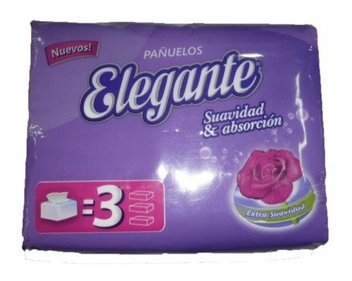 Carilina Pañuelos Papel Tissue Elegante Doble Hoja 150 Un