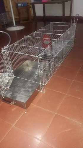 Imagen 2 de 4 de Jaula Cobayos Super Larga
