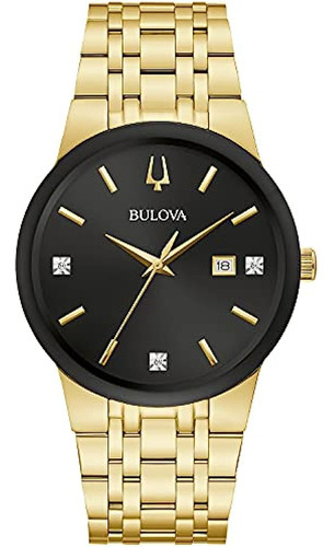 Reloj De Vestir De Cuarzo Moderno Para Hombre Bulova Con Cor