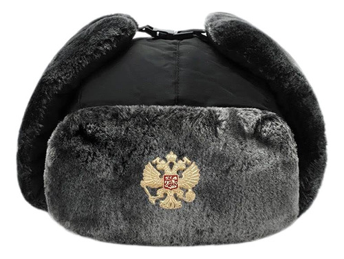 Gorra Rusa Shapka Ushanka (gris, Medical 62)