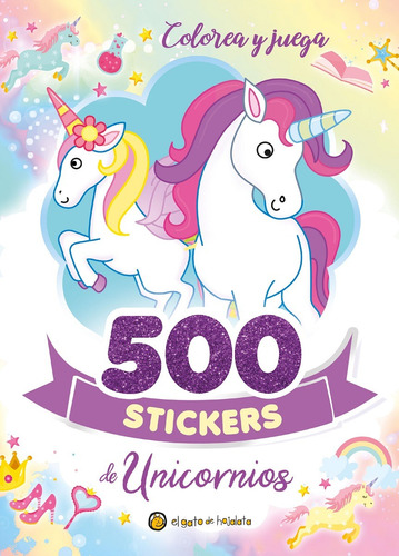 500 Stickers De Unicornios - Guadal