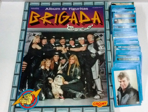 Album D Figuritas Brigada Cola 2 Completo A Pegar Cromy 1994