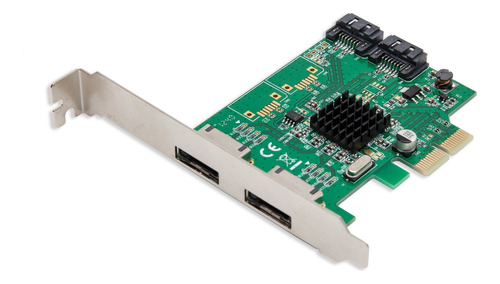 Syba 2 Port Sata Iii 6 Gbps Pcie Card Switch From Sata To Es