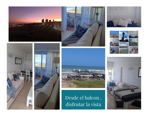 Alquiler Pinamar Departamento Vista Al Mar | 2amb Disponibl