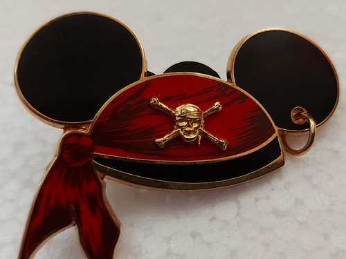 Pin Oficial Mickey Mouse Piratas Del Caribe Souvenir Disney