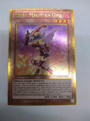 Apple Magician Girl Gold Yugioh