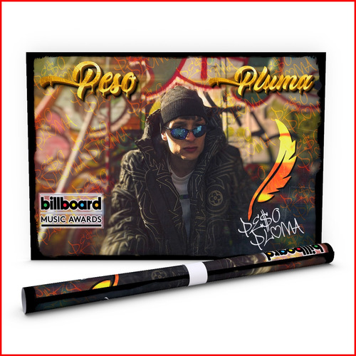 Poster Peso Pluma Billboard Music Awards - 90x60cm