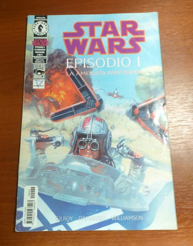 Revista Star Wars Episodio 1 Parte 1 Amenaza Fantasma 1999