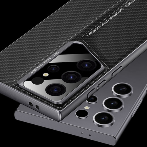 Funda De Cuero Elegante Para Samsung, Resistente