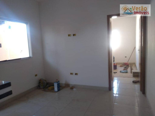 Casa Com 2 Dormitórios À Venda, 63 M² Por R$ 298.000,00 - Gaivota - Itanhaém/sp - Ca0782
