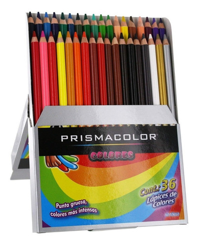 Imagen 1 de 5 de Lápices Prismacolor Escolares X 36 Colores 