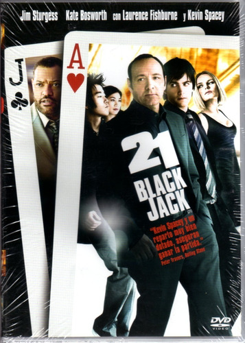 21 Black Jack ( Kevin Spacey ) Dvd Original Nuevo Sellado