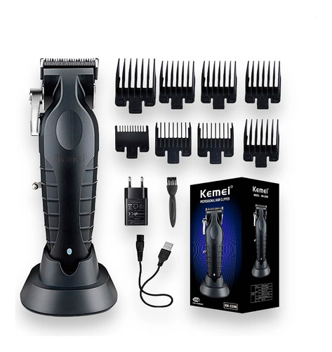 Cortadora De Cabello Clipper Profesional Kemei Km-22 