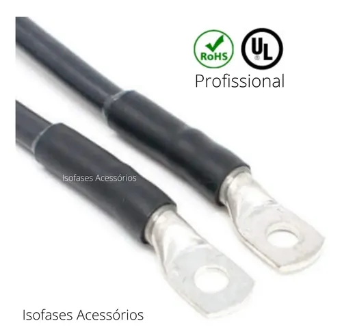 Termo Retratil Emborrachado Com Cola Interna 6mm X 25 Metros | Frete grátis