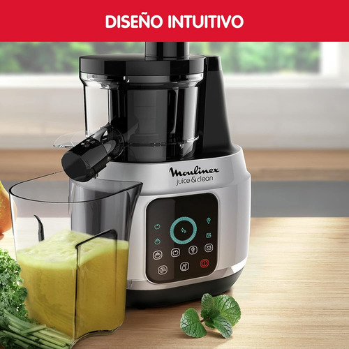 Moulinex Juice And Clean Zu420e10 Licuadora Prensado En Frío