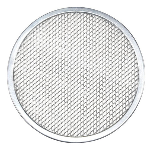 Malla Charola De Aluminio Hornear Pizza Cocina 35cm 2 Piezas